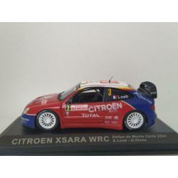 Citroen Xsara WRC rally monte Carlo 2004 1:43 Altaya ixo Poo