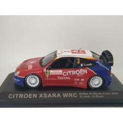 Citroen Xsara WRC rally monte Carlo 2004 1:43 Altaya ixo Poo