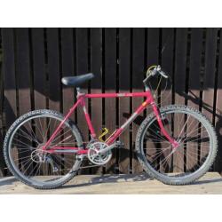 Panasonic MC 4500 pink roze vintage stalen mountainbike