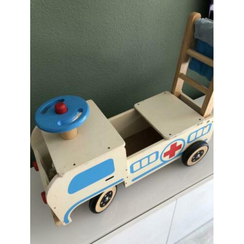 Loopauto ambulance, #speelgoed kind, wagen, kinder baby