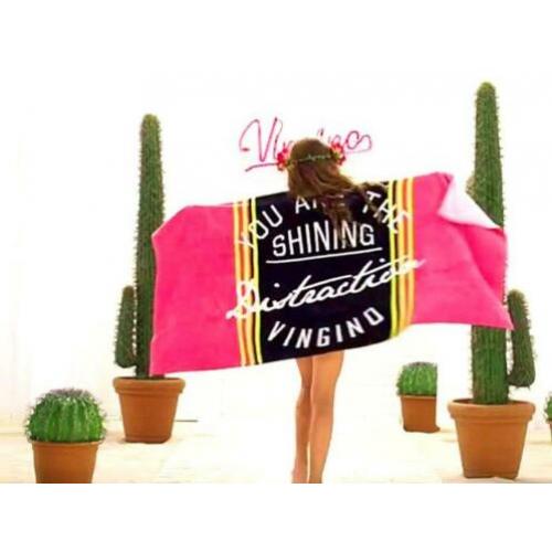Vingino Strandlaken Vanity Neon Pink