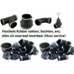 flexibele koppelingen, Druk pvc, PVC koppelingen enz.