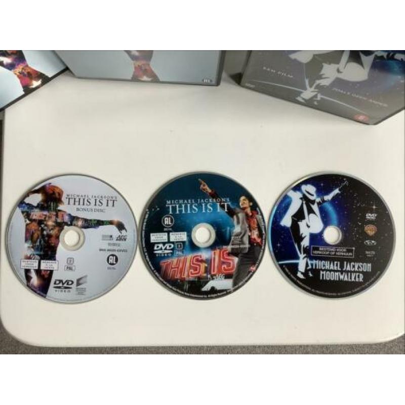 3 DVD Michael Jackson Moonwalker This is it Special Edition