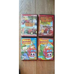 DVD 's Pieter Post / Kleine rode tractor / Wielen van de bus