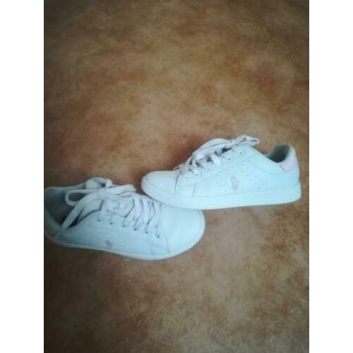 Stoere witte sneakers van Polo Ralph Lauren
