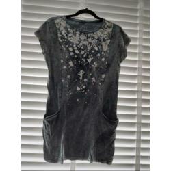 Gsus shirt jurk, maat 158/164.