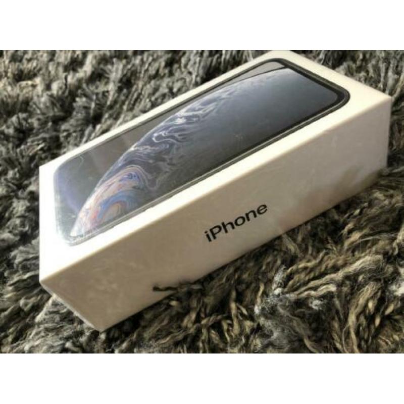 iPHONE XR ZWART 64GB NIEUW MET GARANTIE