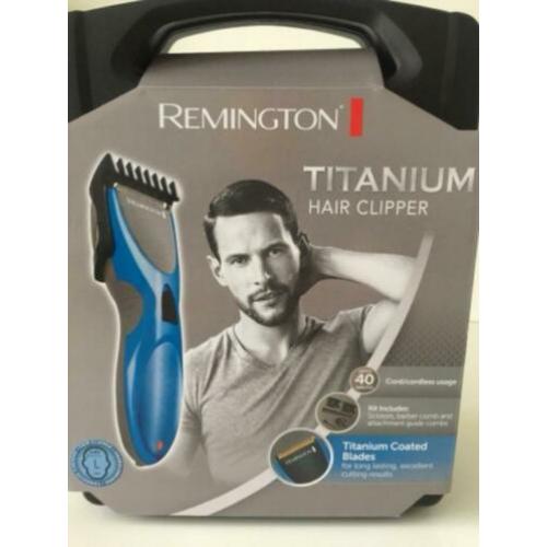 Gloednieuwe Remington tondeuse HC335 (Titanium Hair Clipper)