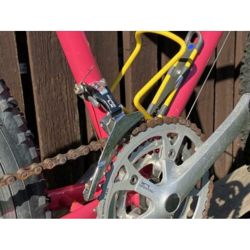 Panasonic MC 4500 pink roze vintage stalen mountainbike