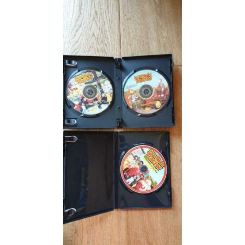 DVD 's Pieter Post / Kleine rode tractor / Wielen van de bus