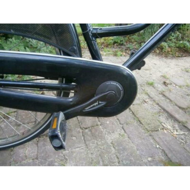 Stoere meisjesfiets voor extra bagage maat 49