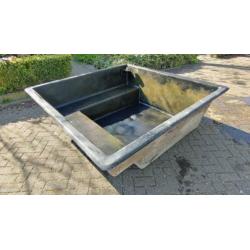 Vijver met binnenmaat 170x170x60 cm TEAB