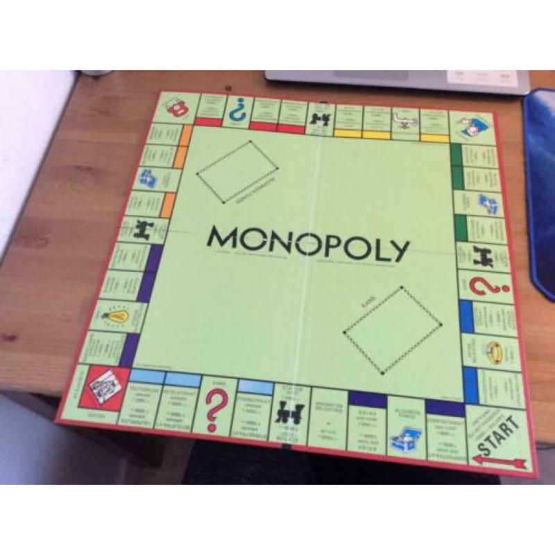 monopoly klassiek vierkante witte doos compleet netjes 1961