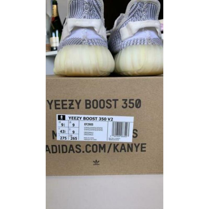 Yeezy static maat 43 1/3