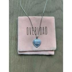 Overload studios/ jewelry zilveren ‘Je T’aime’ ketting