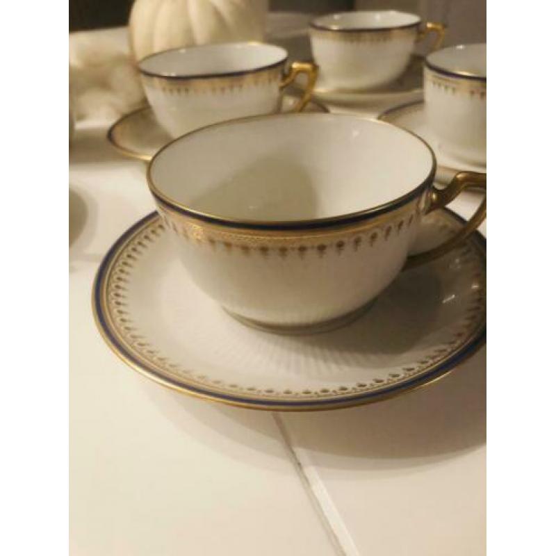 Limoges koffie servies 25 dl empire antiek servies