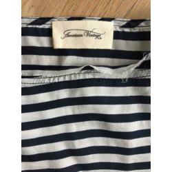 American Vintage zijden top/shirt XL