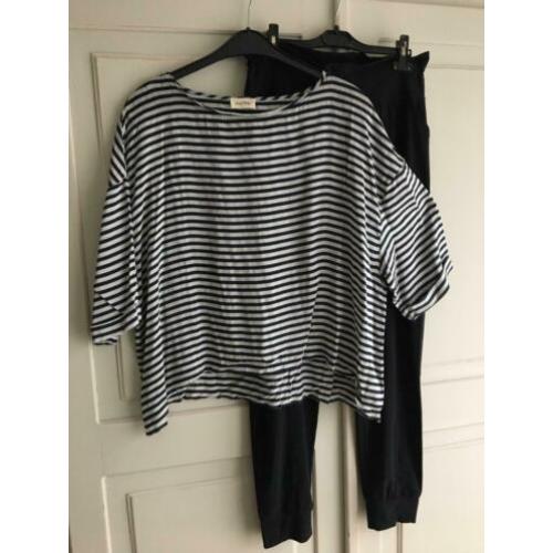American Vintage zijden top/shirt XL