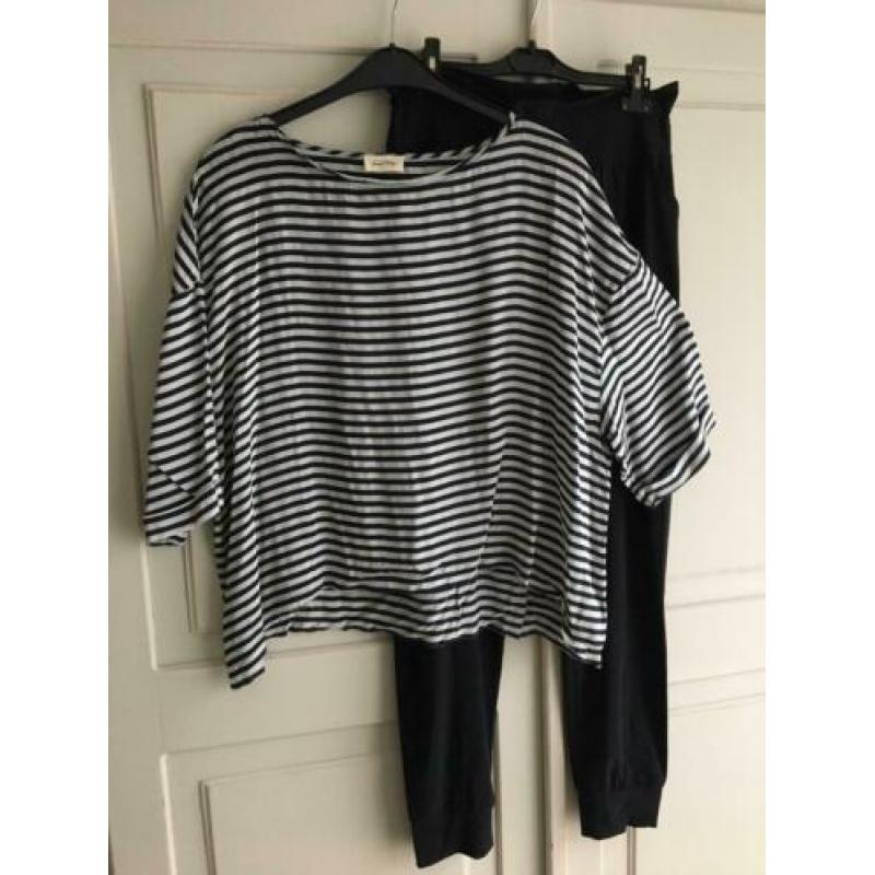 American Vintage zijden top/shirt XL