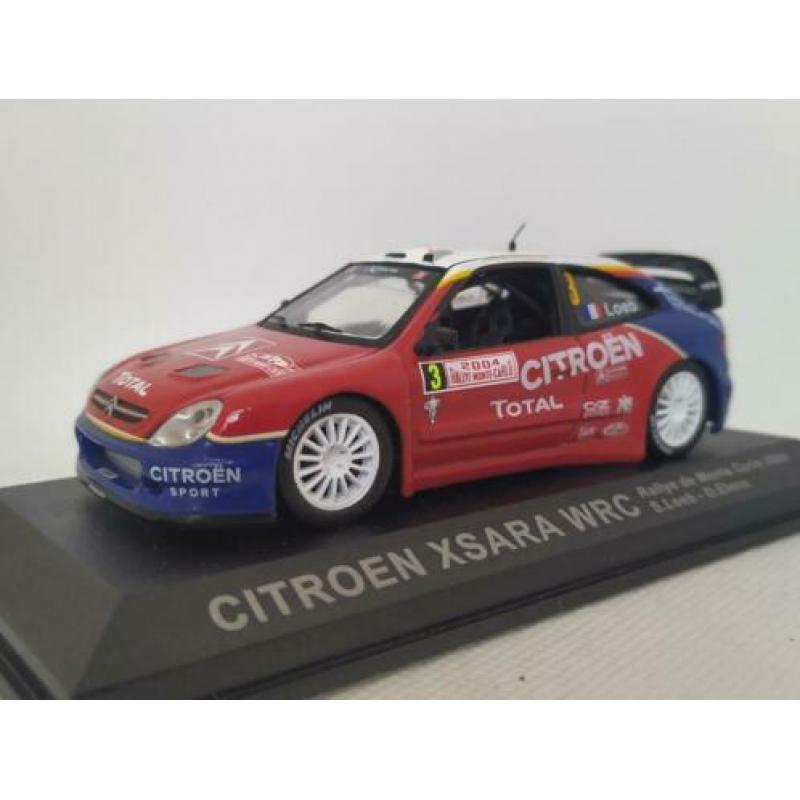 Citroen Xsara WRC rally monte Carlo 2004 1:43 Altaya ixo Poo