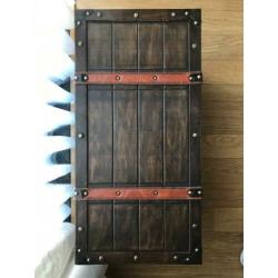 Houten opbergkist