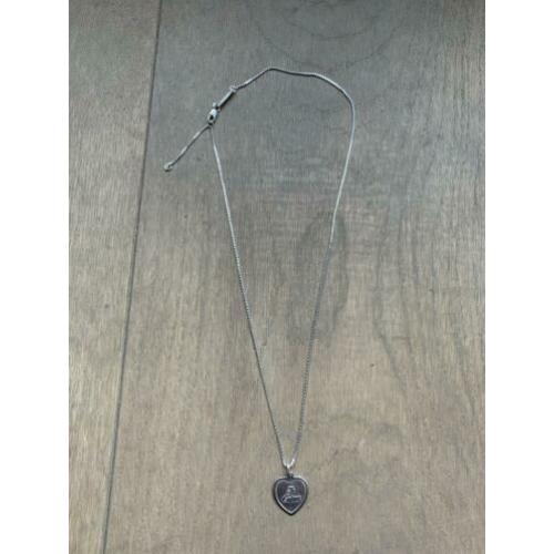 Overload studios/ jewelry zilveren ‘Je T’aime’ ketting