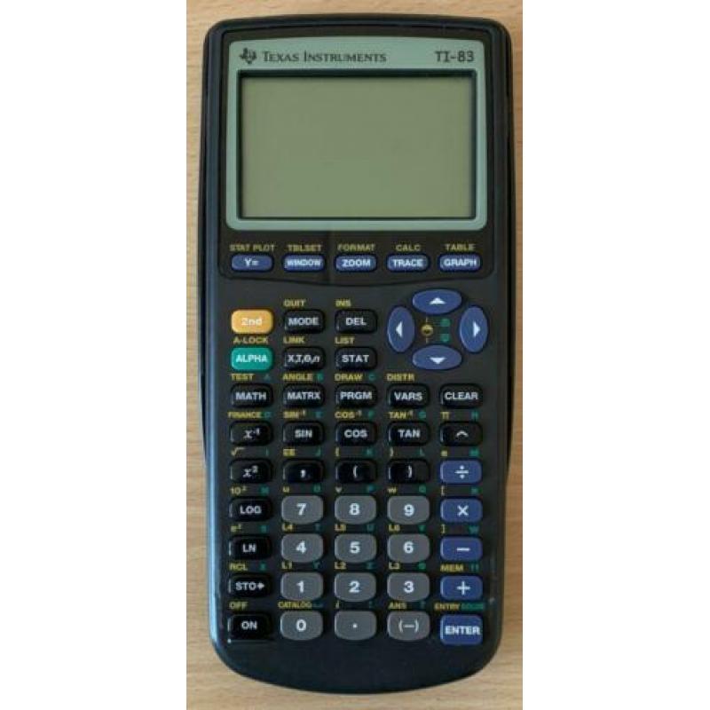 Texas Instruments TI-83 grafische rekenmachine