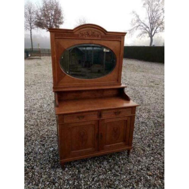 630, antiek eiken commode te koop