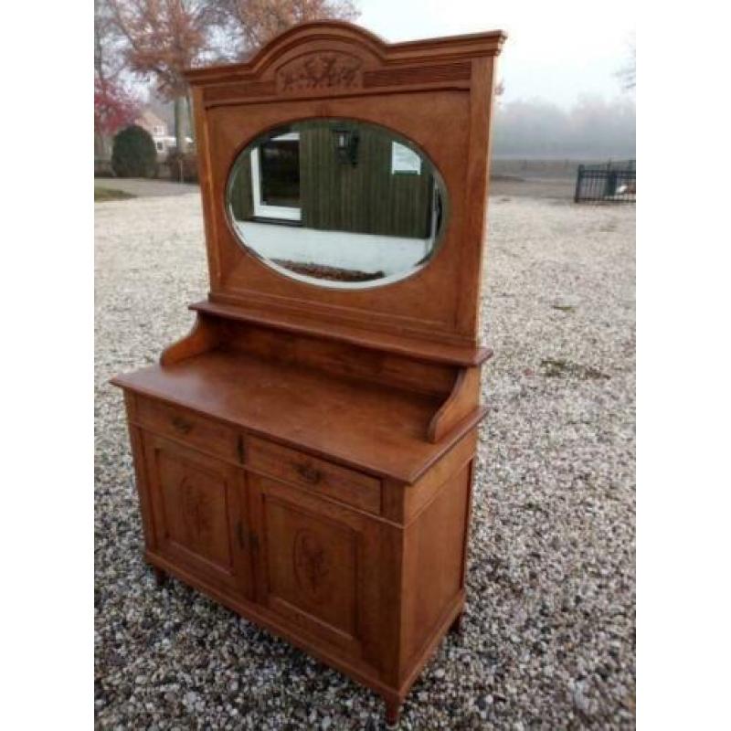 630, antiek eiken commode te koop
