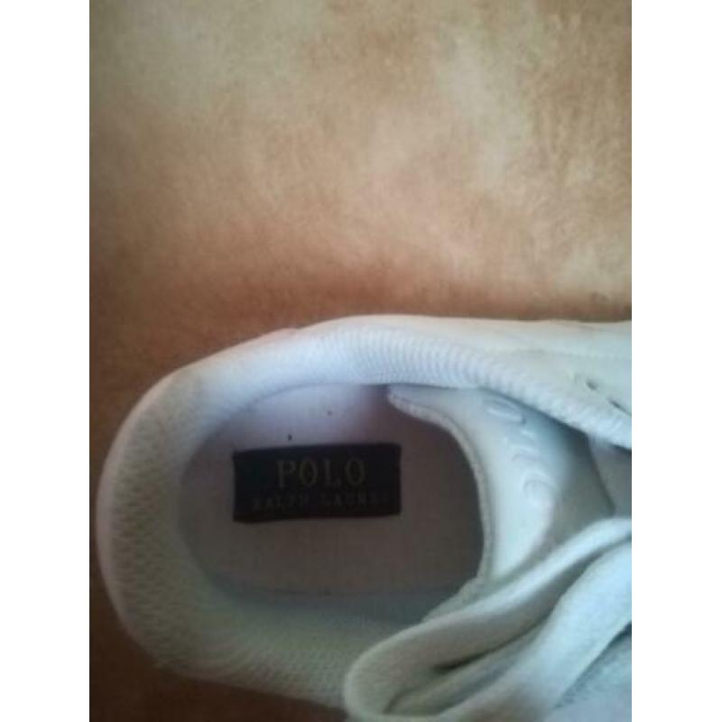 Stoere witte sneakers van Polo Ralph Lauren
