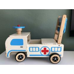 Loopauto ambulance, #speelgoed kind, wagen, kinder baby
