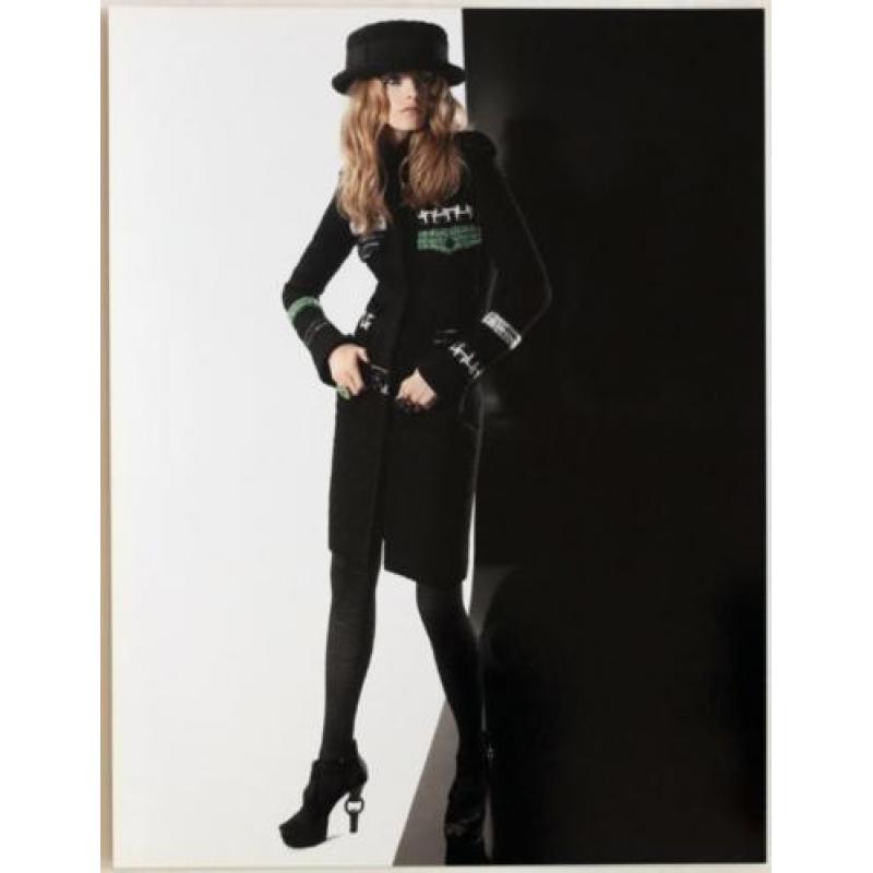 Karl Lagerfeld - Modefoto - stochastic fotolitho, 2009