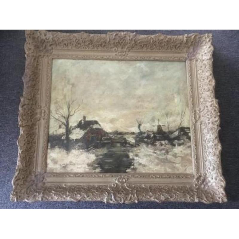 Louis W van Soest winterladschap