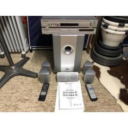 Pioneer versterker 5.1 surround set + dvd speler Home cinema