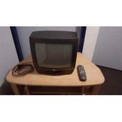 Kleine tv (Rexel) met afstandsbediening
