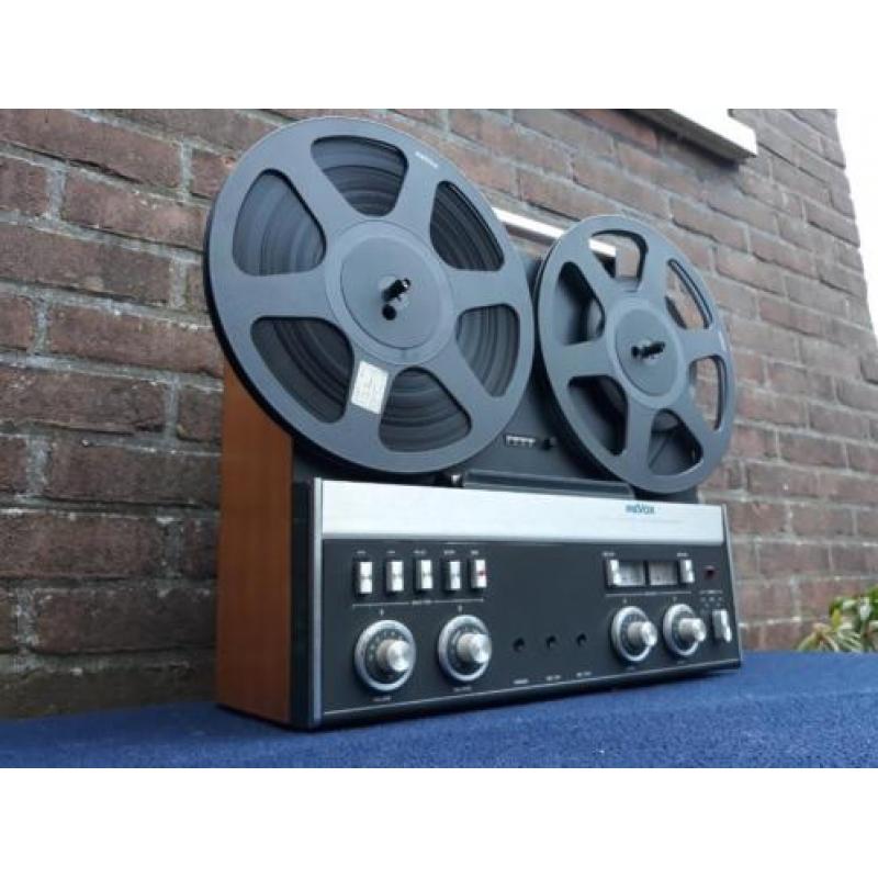 Revox A77 met Revox spoelen 10 inch
