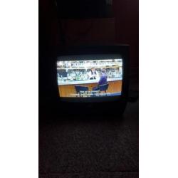 Kleine tv (Rexel) met afstandsbediening