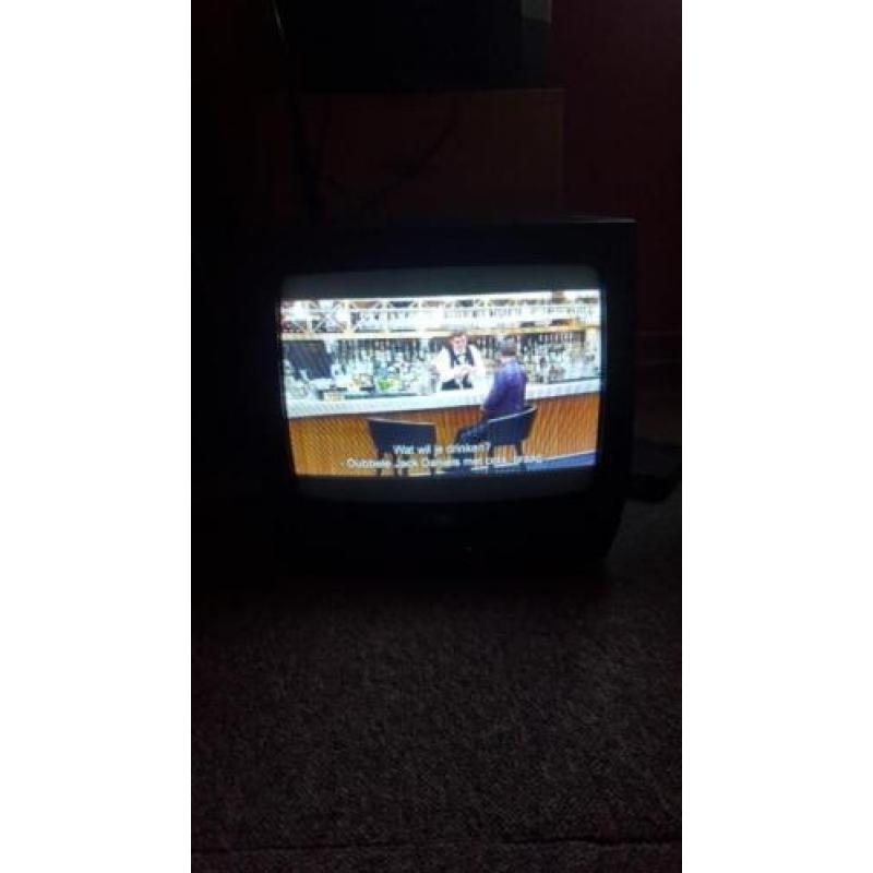Kleine tv (Rexel) met afstandsbediening