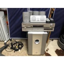 Pioneer versterker 5.1 surround set + dvd speler Home cinema