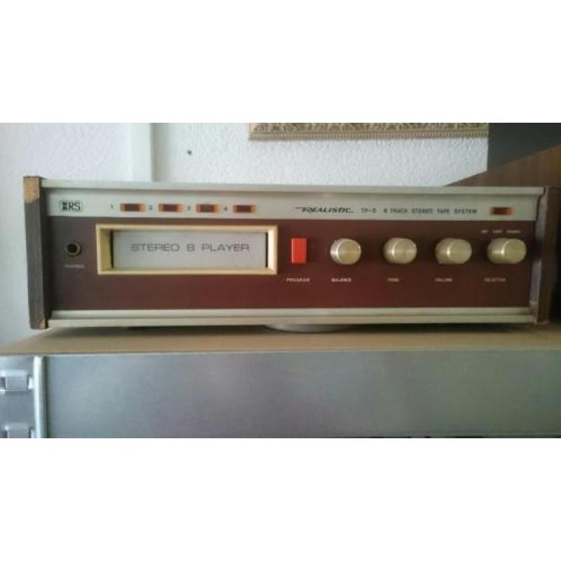 Realistic 8 track TP-8