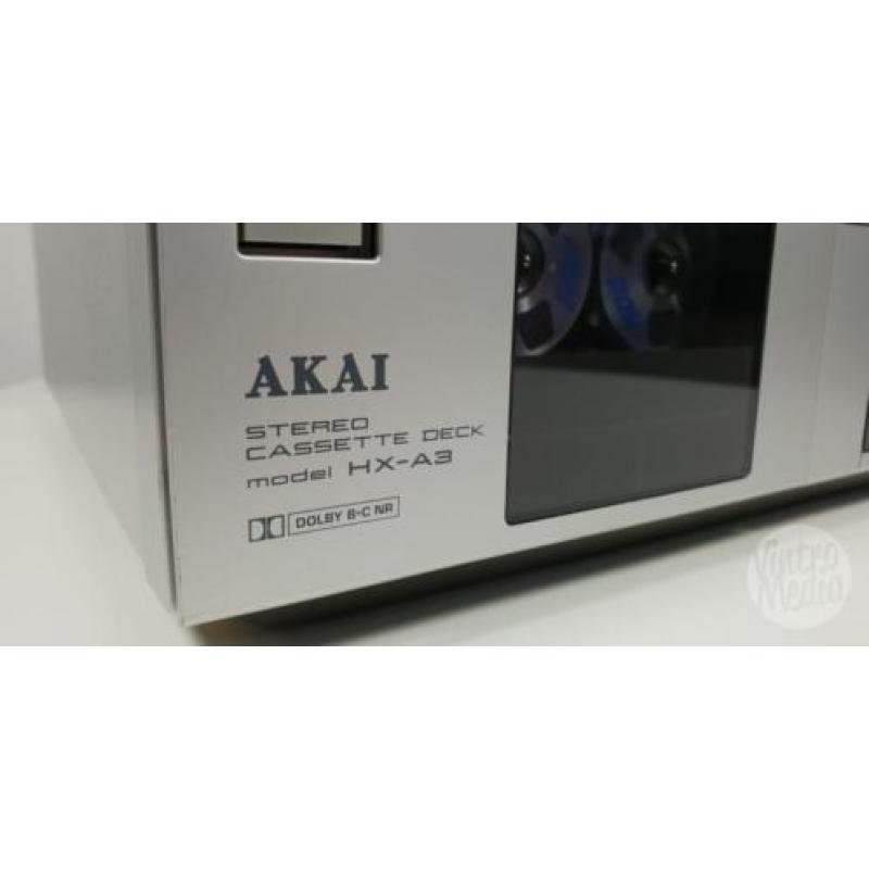 Akai HX-A3 Cassettedeck | Tape | Vintage | Nieuwe Snaren