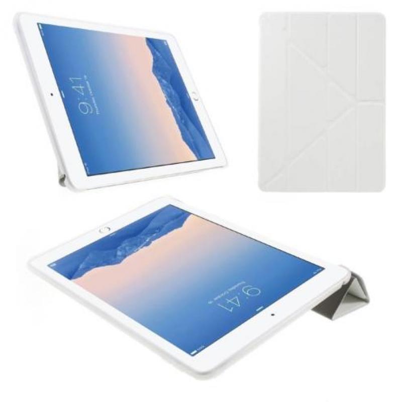 Apple iPad Air 2 - PU lederen Tablet Case Origami Stand -