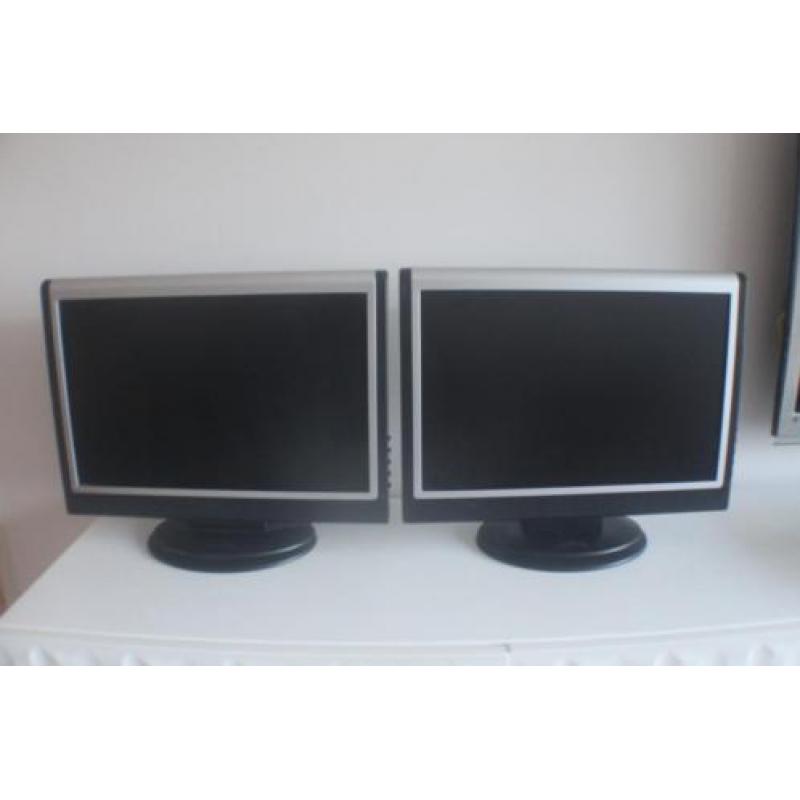 Partij van 5 Monitoren PC (19" inch & 18,5" inch)