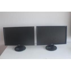 Partij van 5 Monitoren PC (19" inch & 18,5" inch)