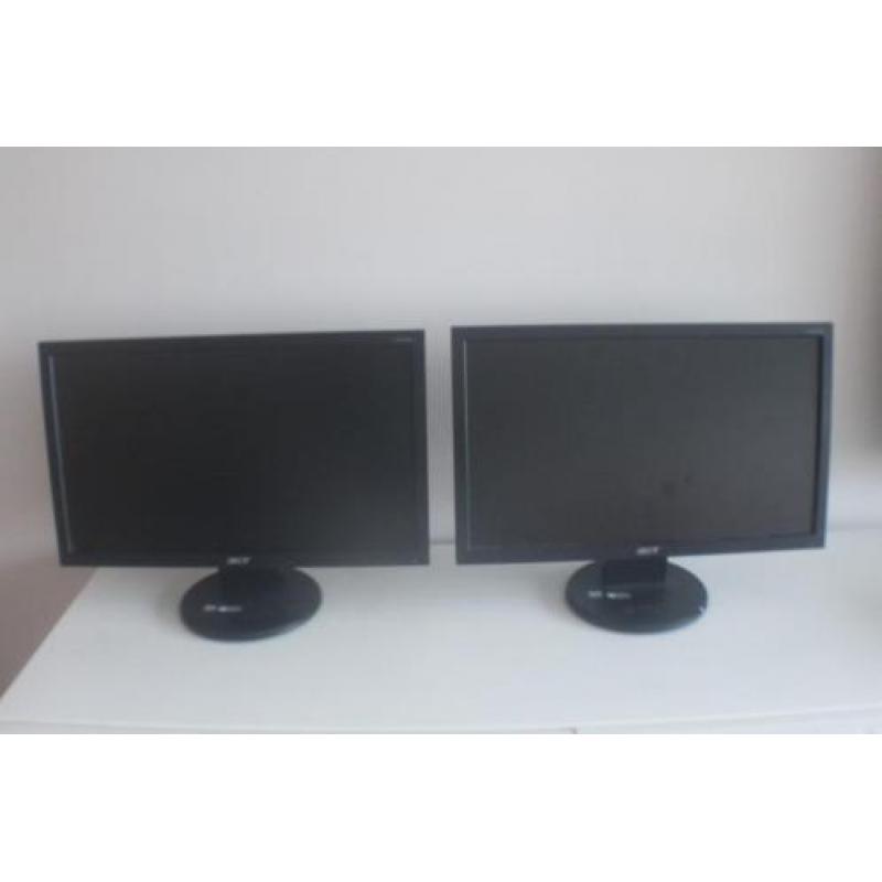Partij van 5 Monitoren PC (19" inch & 18,5" inch)
