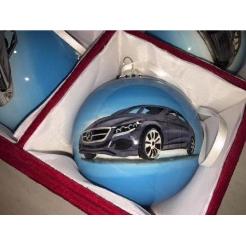 Limited edition MERCEDES BENZ kerstballen, verzamelobject