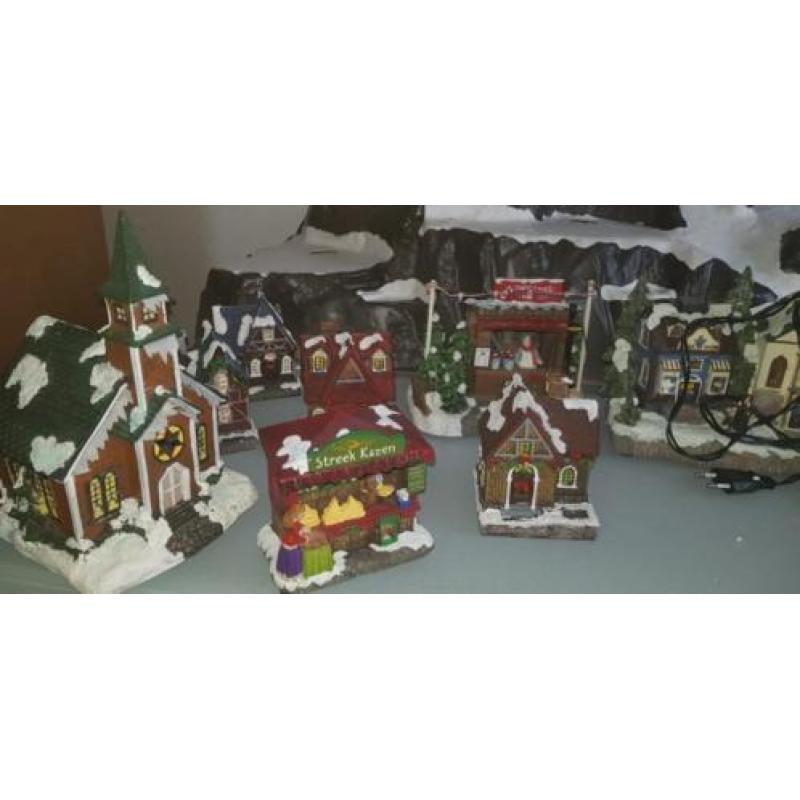 Complete kerstdorp