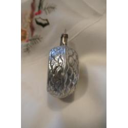 Oude kerstballen oude kerstversiering ronde bal met adelaar