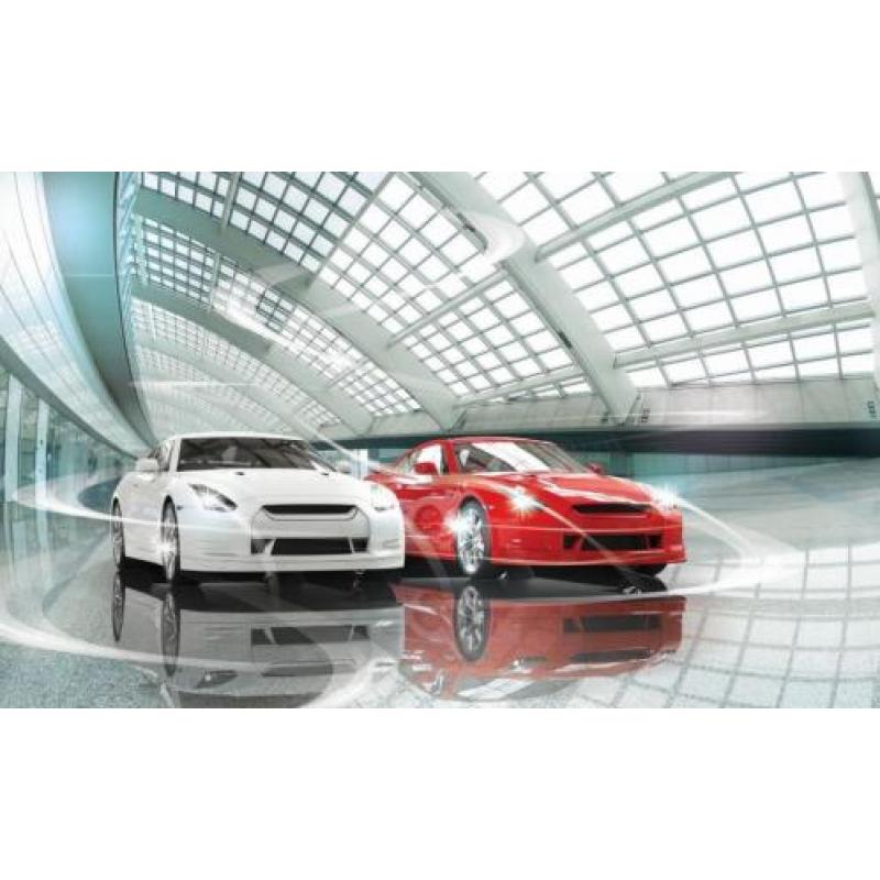 Fotobehang Sportauto's, Auto behang *Muurdeco4kids
