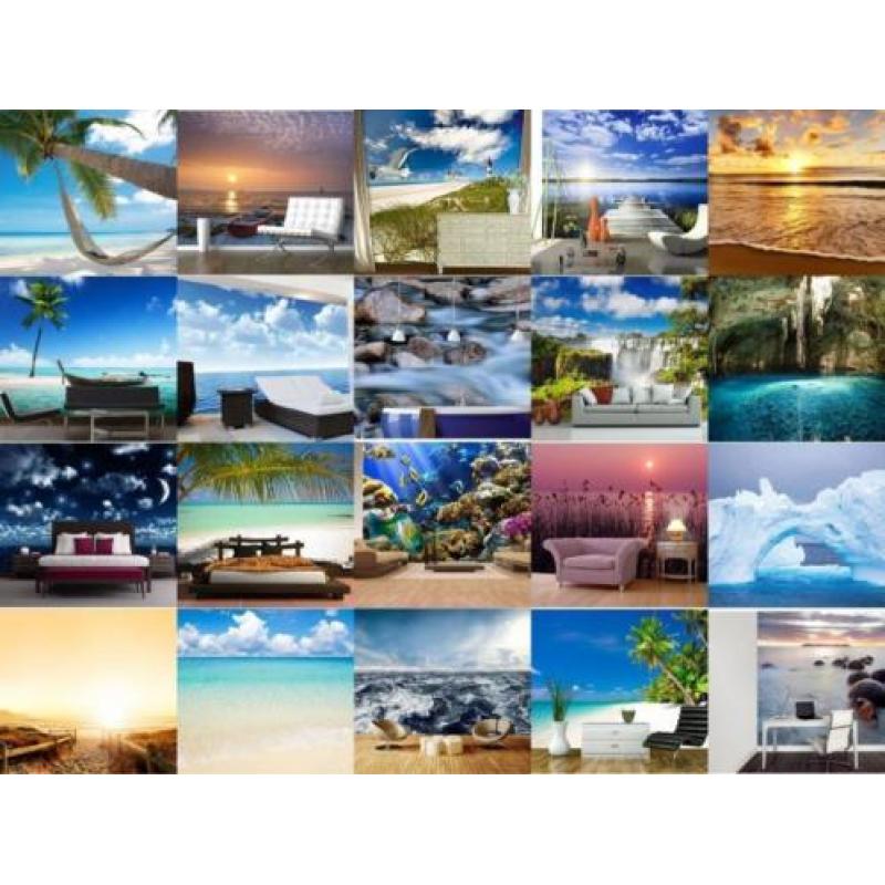 FOTO BEHANG Water Zee Strand Tropisch Natuur Diverse maten